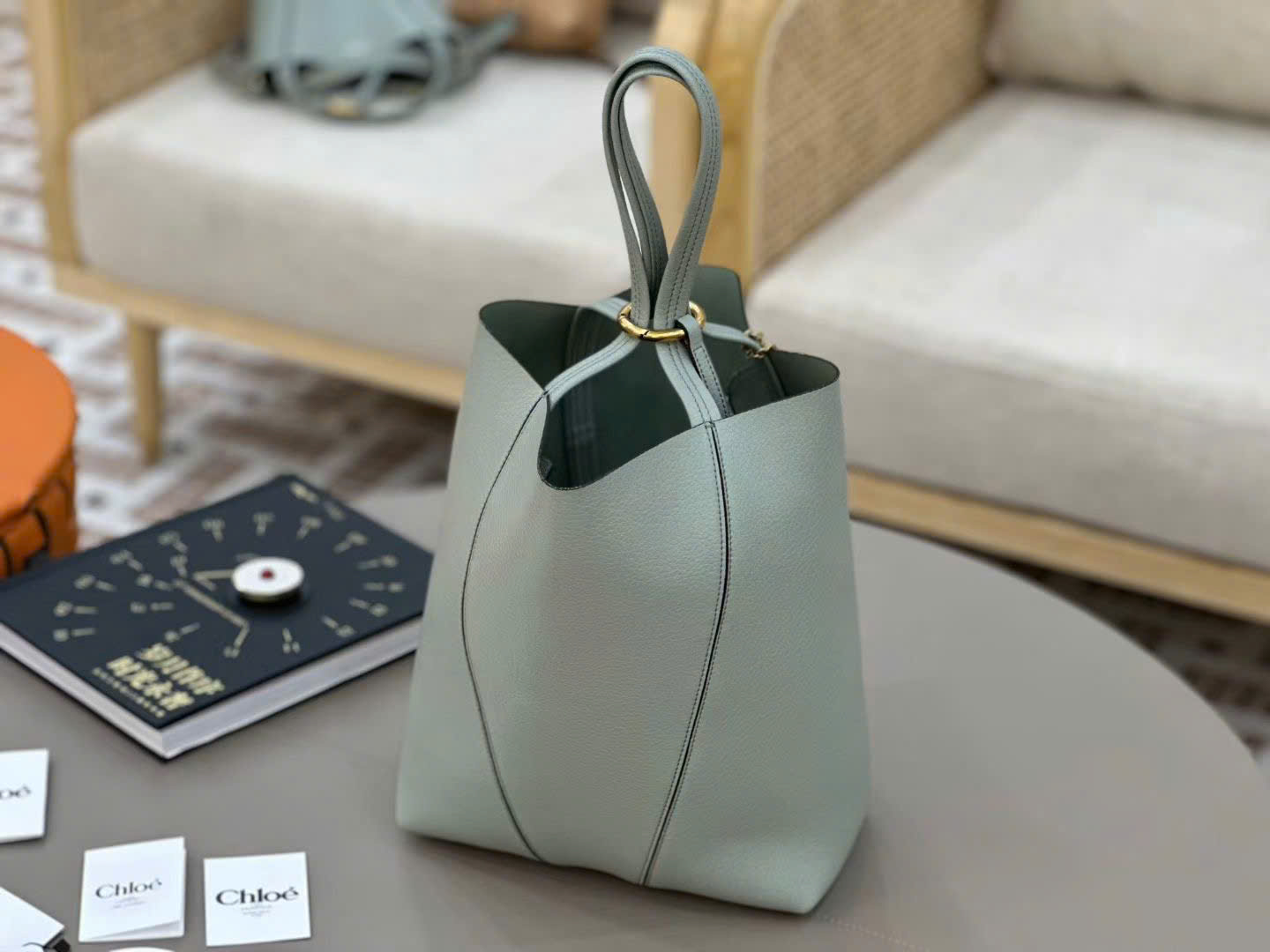 Chloé Medium Spin Tote Bags 27cm - Image 3