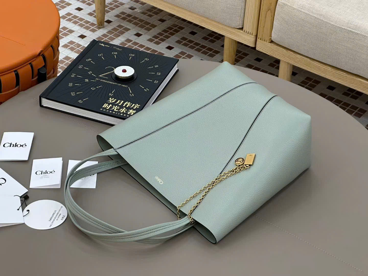 Chloé Medium Spin Tote Bags 27cm - Image 5
