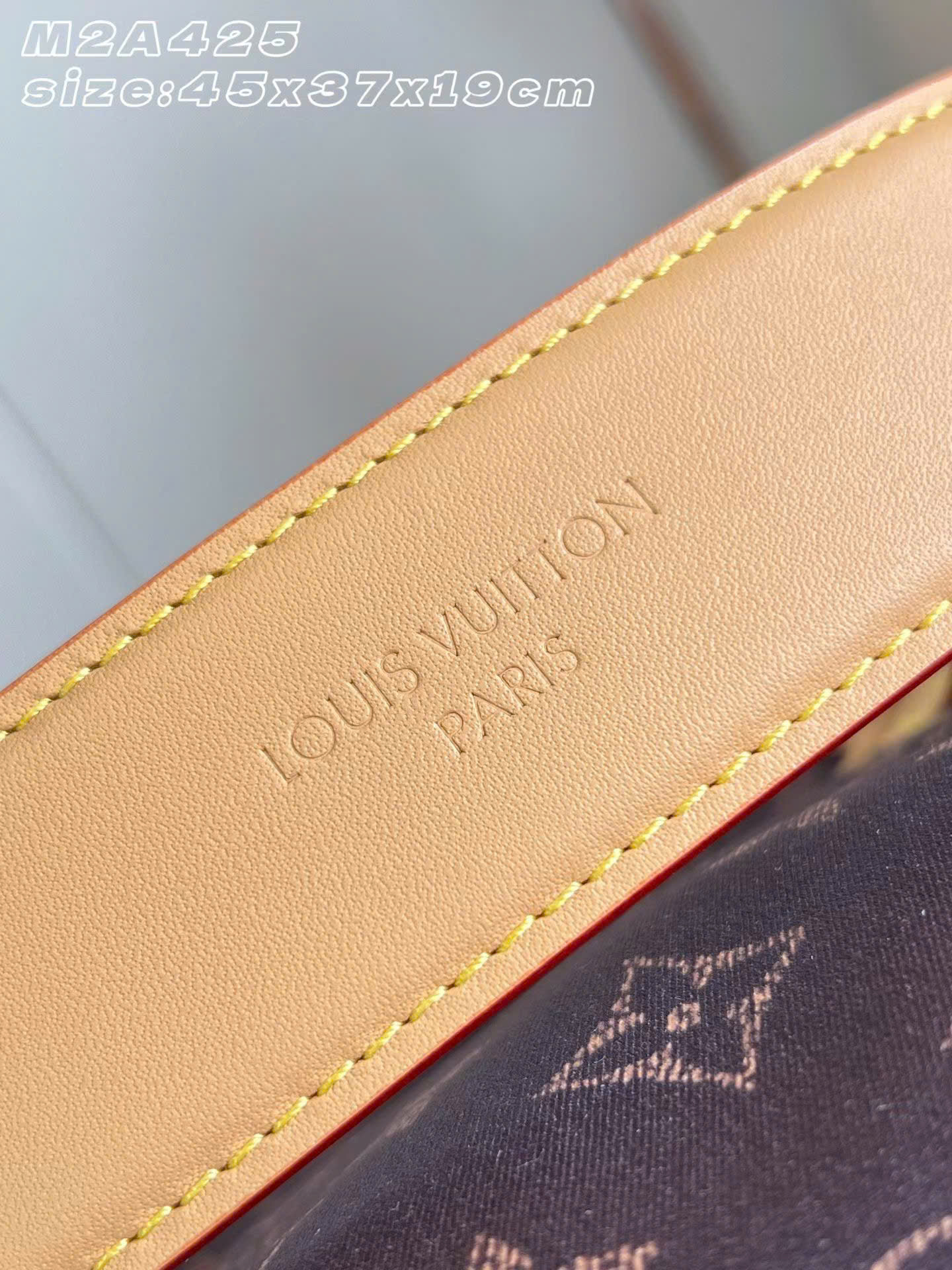 Louis Vuitton Jet Lag Silk Tech Monogram Bag 45cm - Image 8