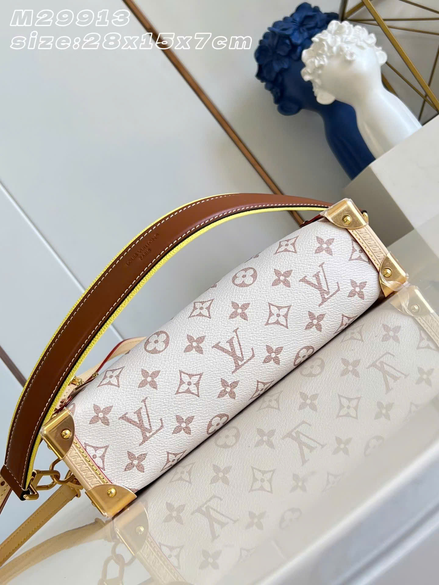 Louis Vuitton Side Trunk Monogram Bag 28cm - Image 6