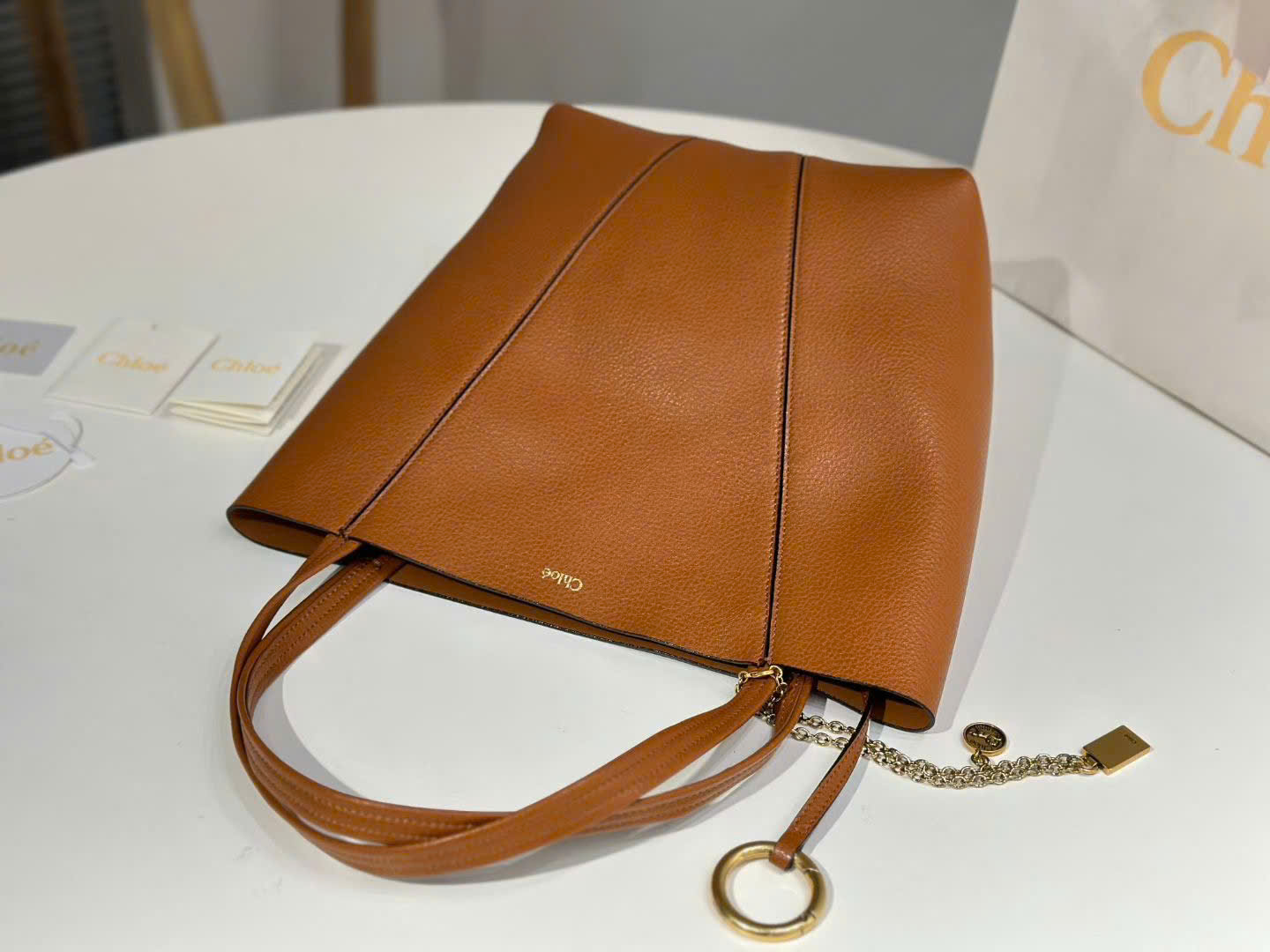 Chloé Medium Spin Tote Bags 27cm - Image 5