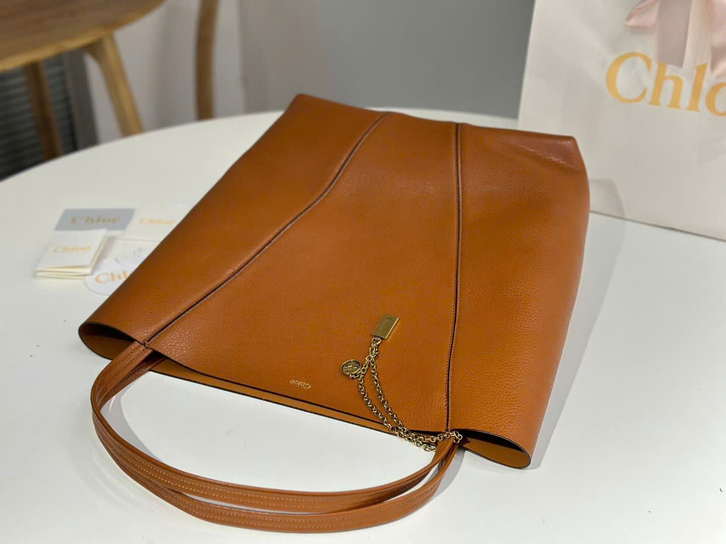 Chloé Large Spin Tote Bags 35cm - Image 4