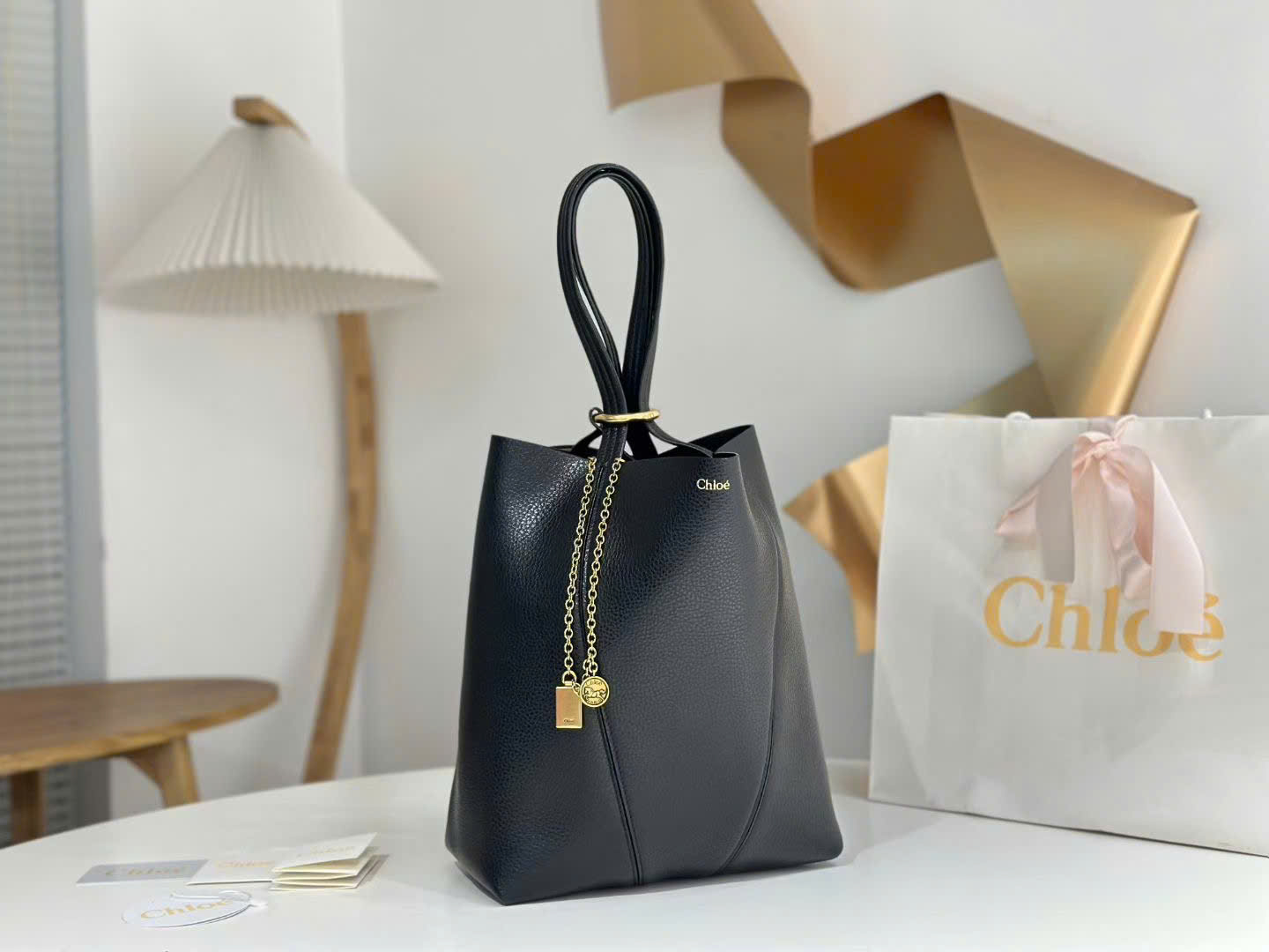 Chloé Medium Spin Tote Bags 27cm - Image 2