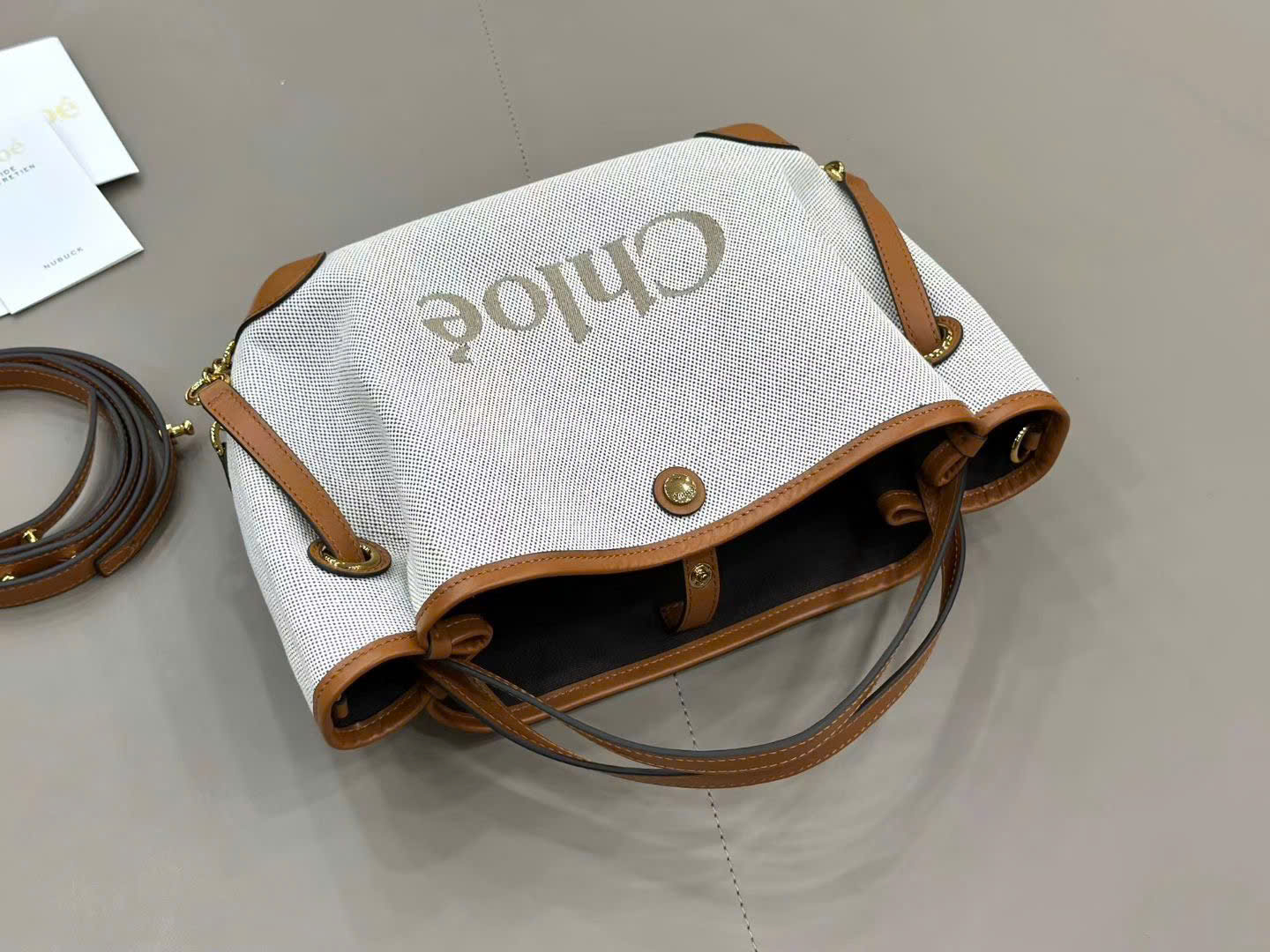 Chloé Clover Double Carry Bag 33cm - Image 5