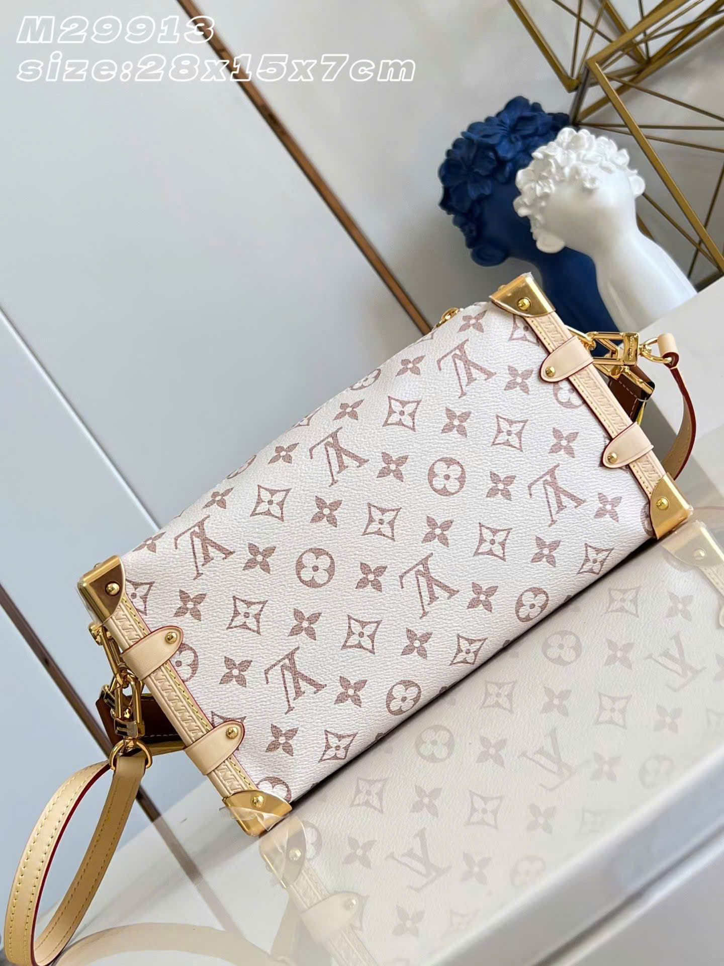 Louis Vuitton Side Trunk Monogram Bag 28cm - Image 5