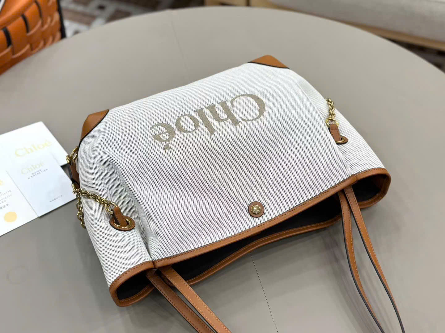 Chloé Clover Double Carry Bag 40cm - Image 5