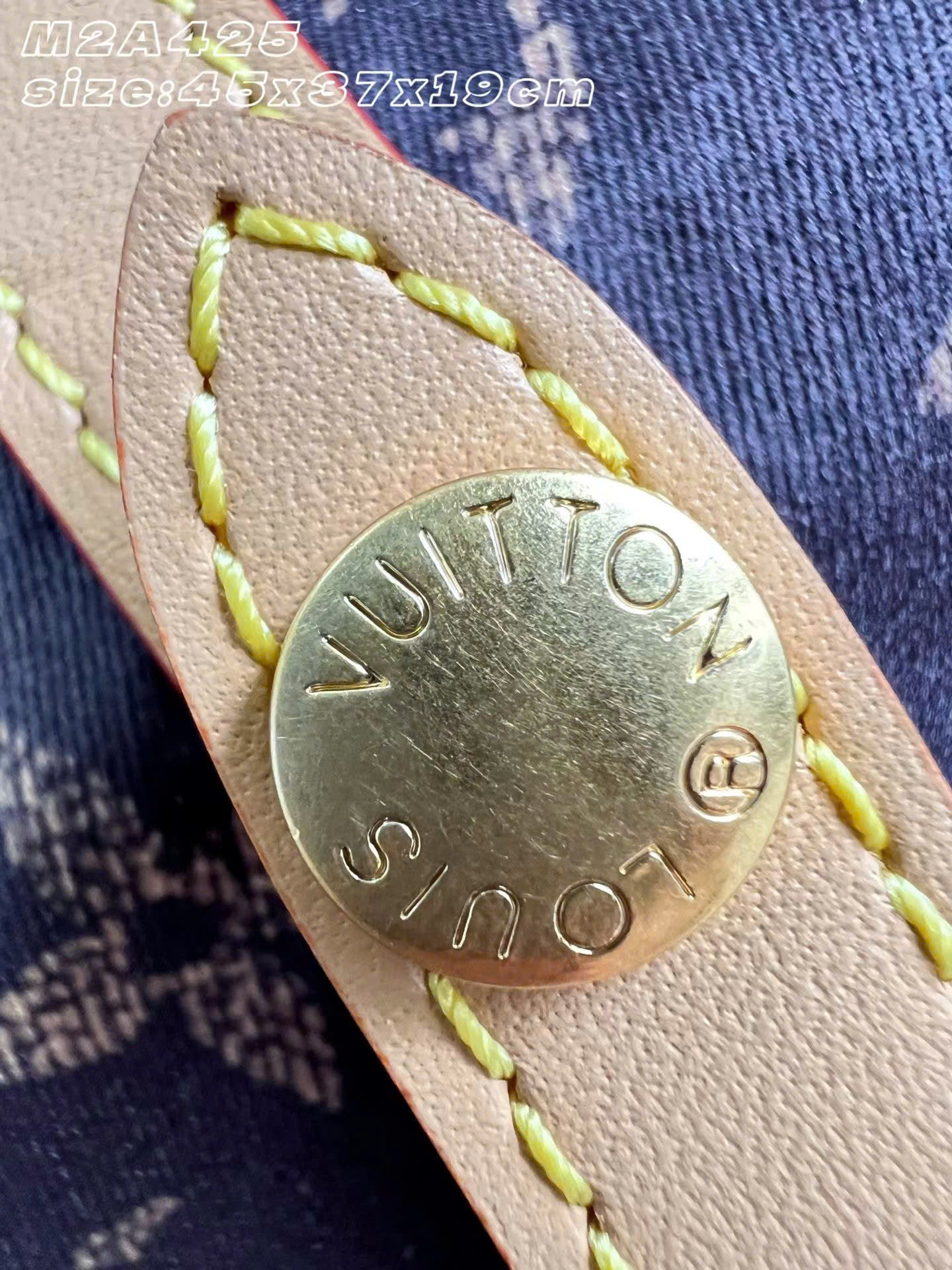 Louis Vuitton Jet Lag Silk Tech Monogram Bag 45cm - Image 3