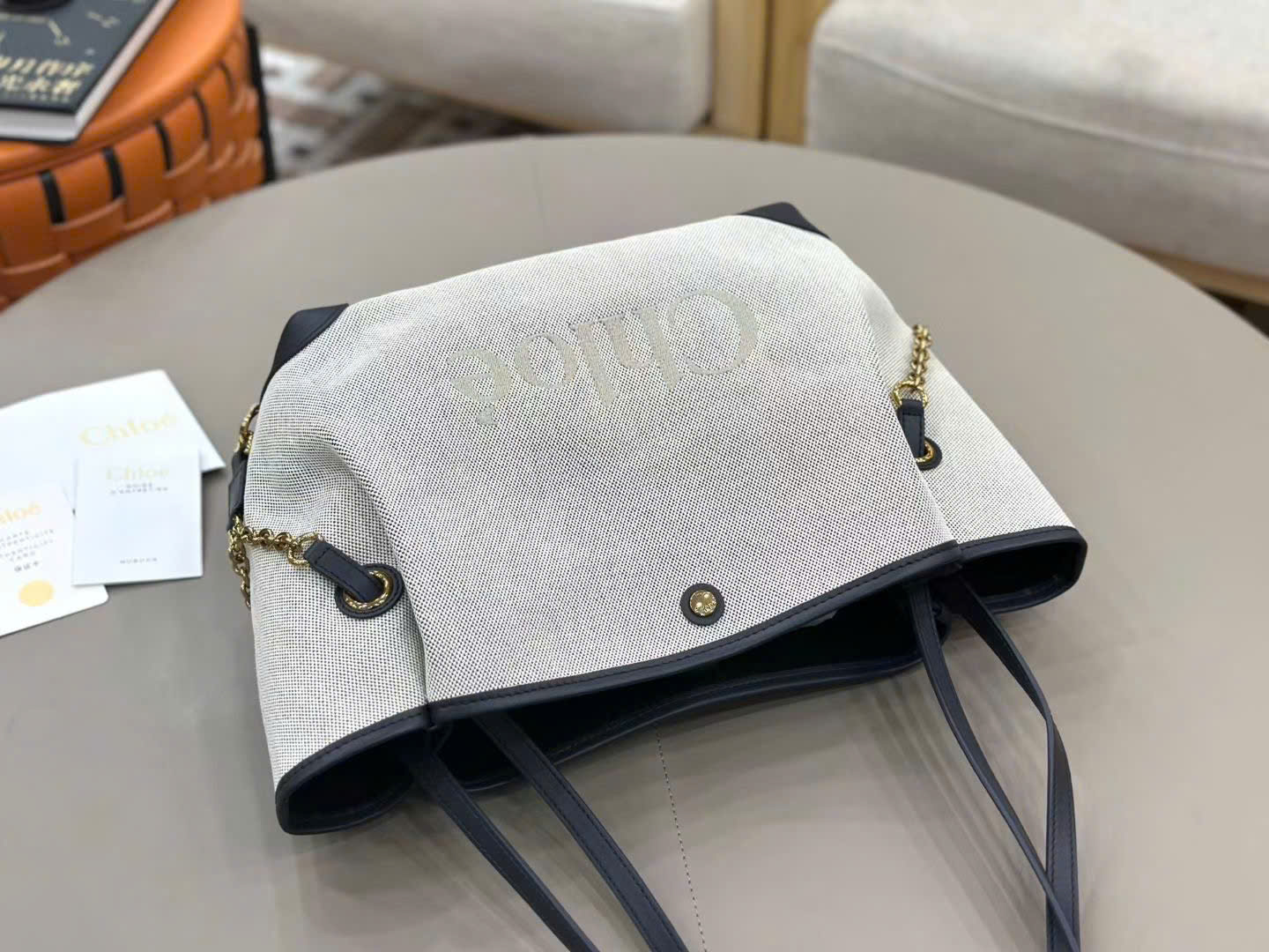 Chloé Clover Double Carry Bag 40cm - Image 5