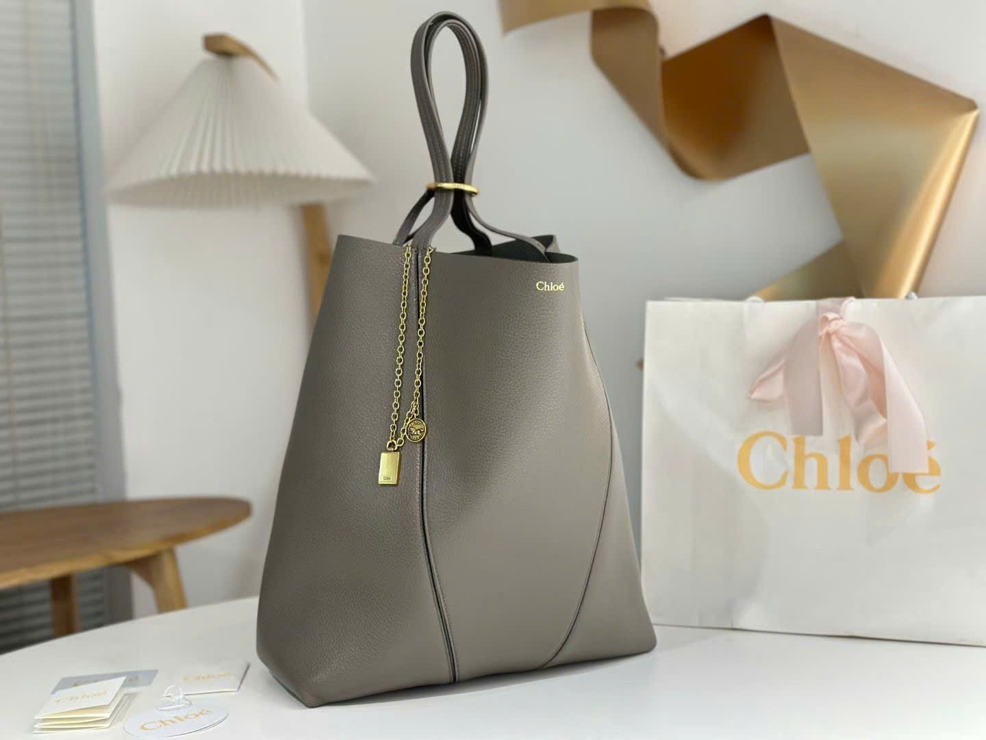 Chloé Large Spin Tote Bags 35cm - Image 2
