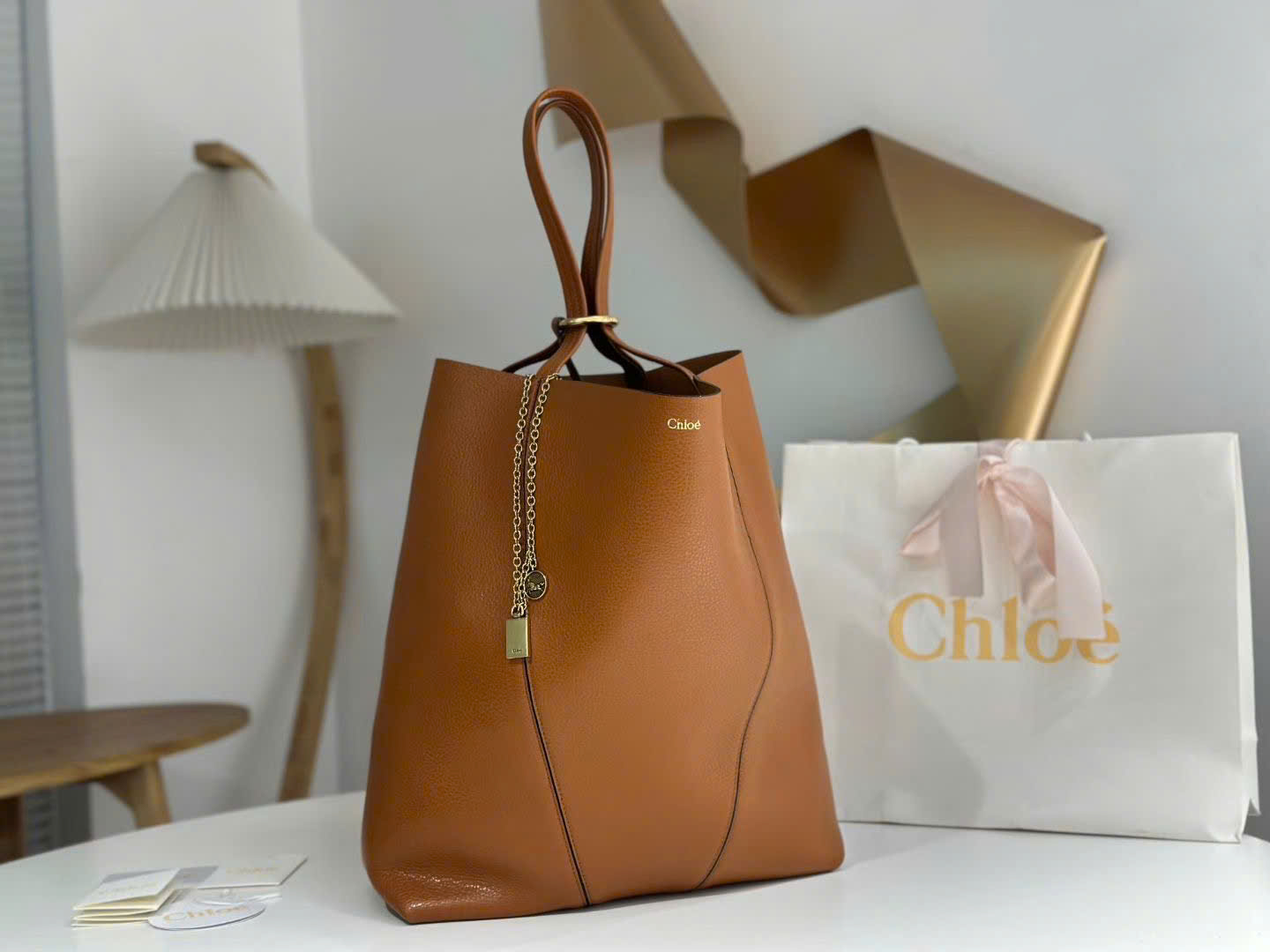 Chloé Large Spin Tote Bags 35cm - Image 2