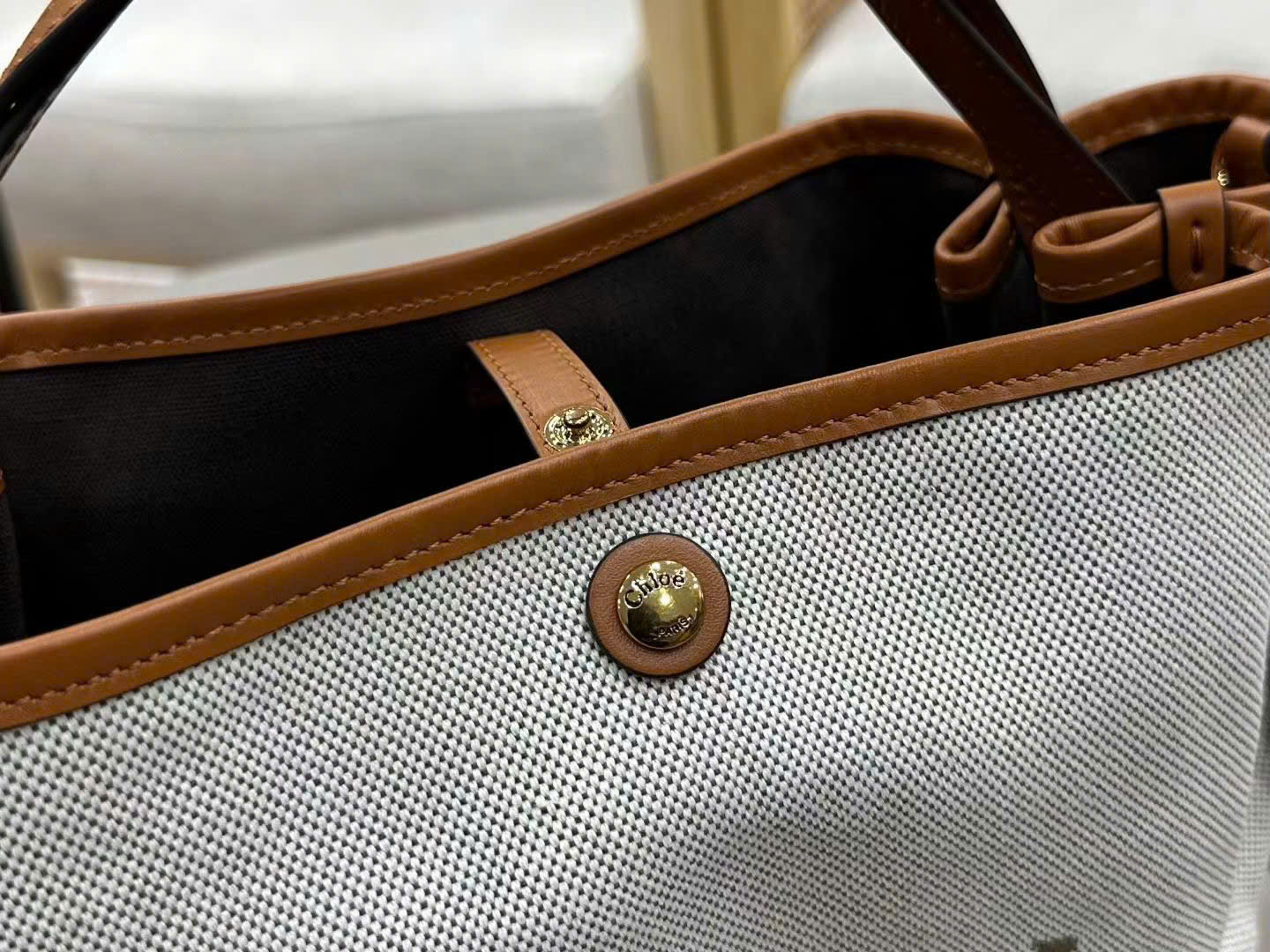 Chloé Clover Double Carry Bag 33cm - Image 6