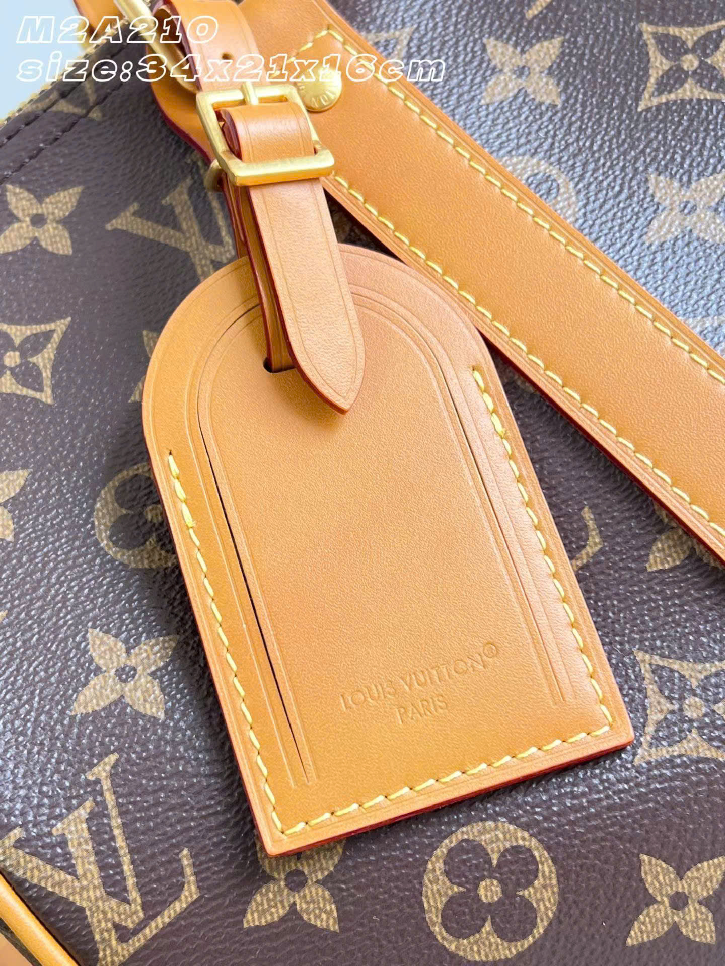 Louis Vuitton Keepall Bandoulière Monogram Bag 34cm - Image 3
