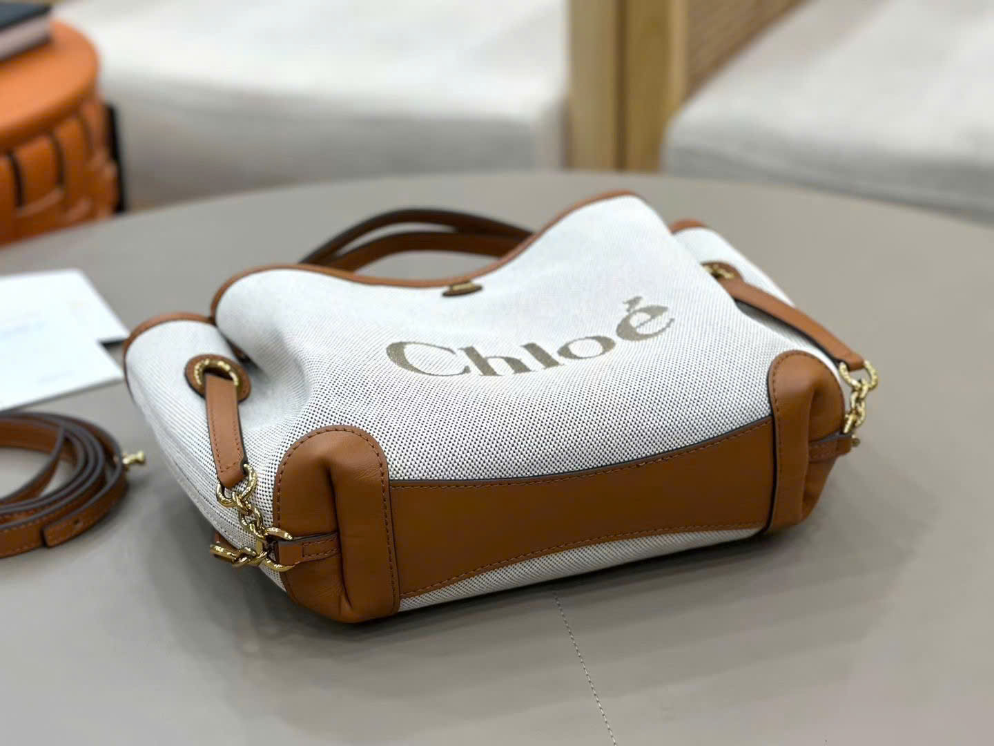 Chloé Clover Double Carry Bag 33cm - Image 4