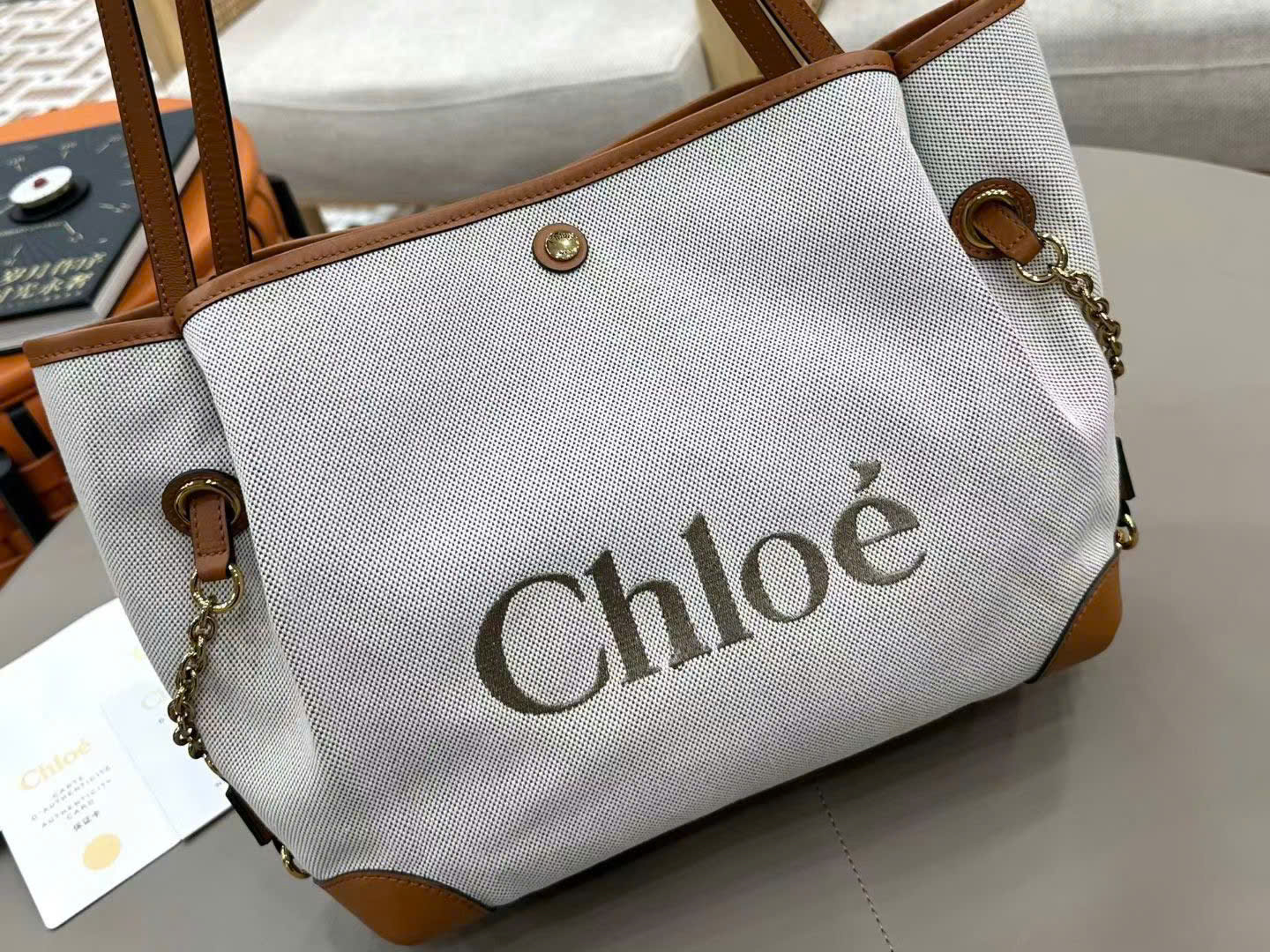 Chloé Clover Double Carry Bag 40cm - Image 2