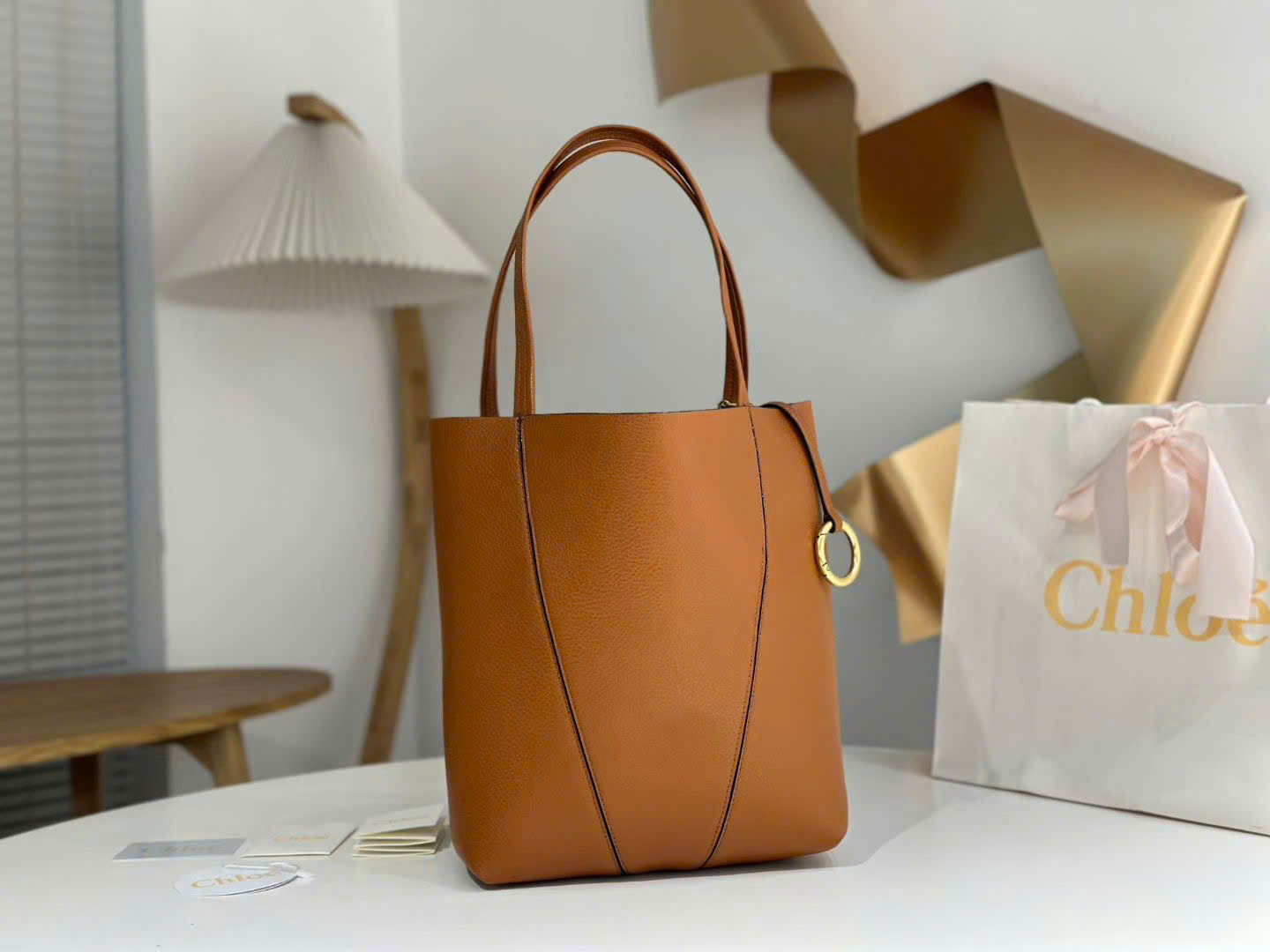 Chloé Medium Spin Tote Bags 27cm - Image 7